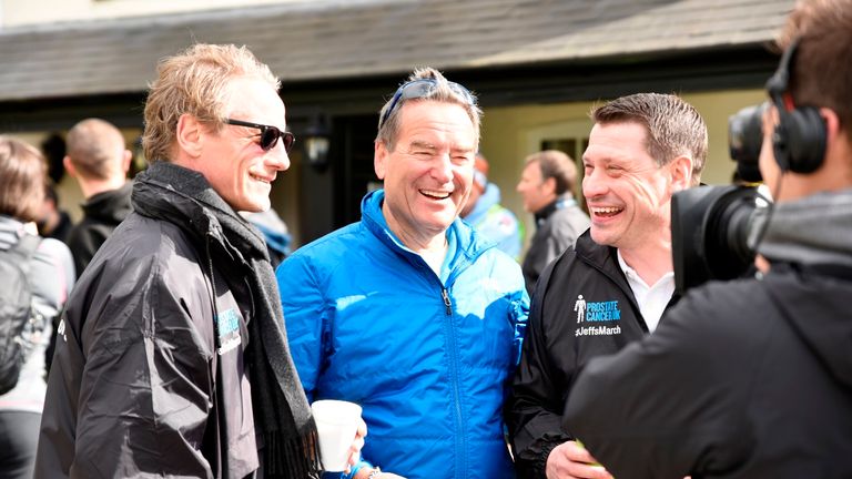 Jeff Stelling and the Soccer Saturday team are backing the March for Men