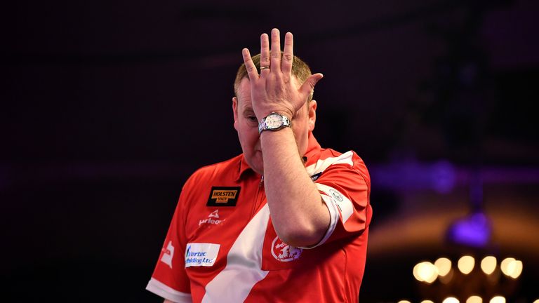 Durrant will face Peter Wright, Alan Norris and Corey Cadby after Tuesday's Grand Slam draw