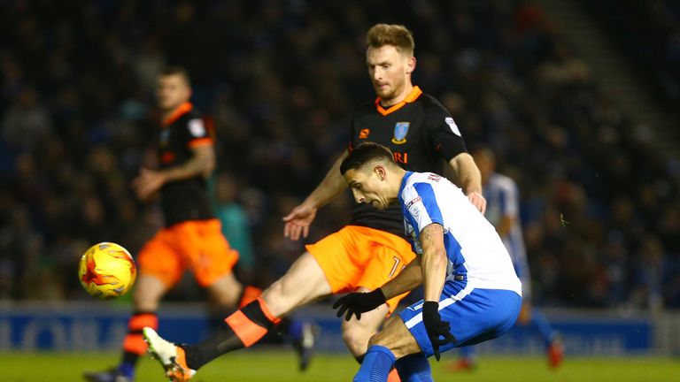 Knockaert opened the scoring for Brighton