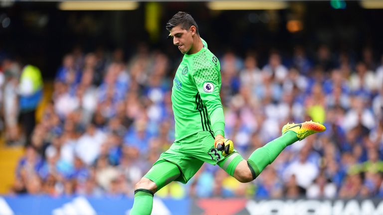 Thibaut Courtois also took part in training on Thursday