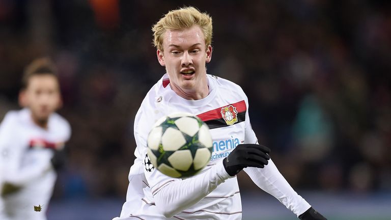Bayer Leverkusen's Julian Brandt has long been linked with Liverpool