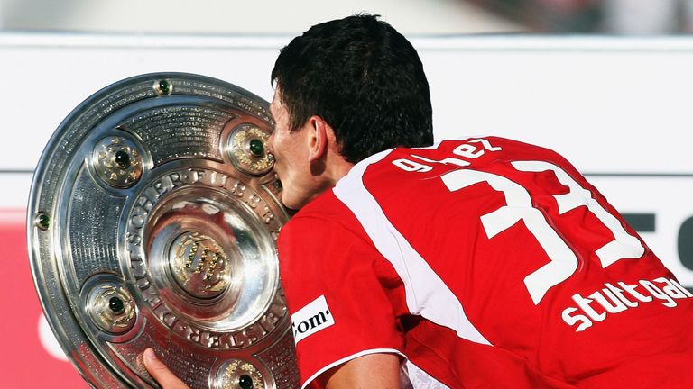 Gomez won the Bundesliga with Stuttgart in 2007