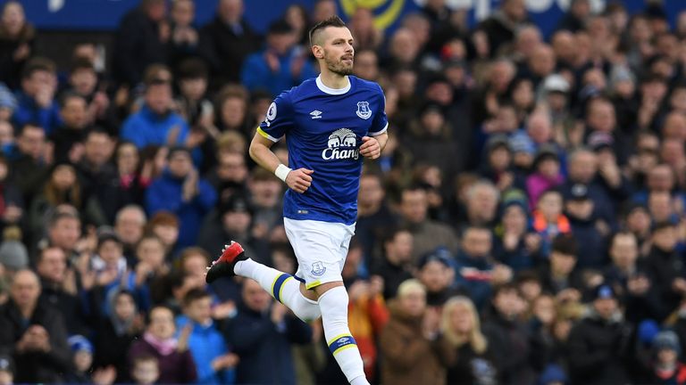 Morgan Schneiderlin will miss out for Everton against his former side