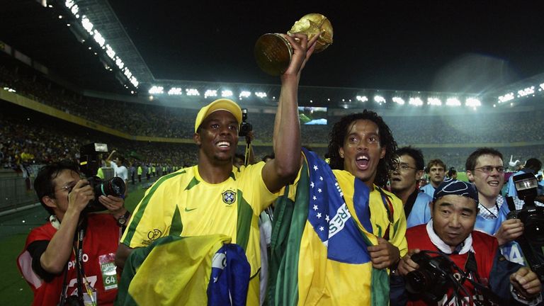 Ronaldinho won the World Cup with Brazil in 2002 although not everyone believed he would play for his country