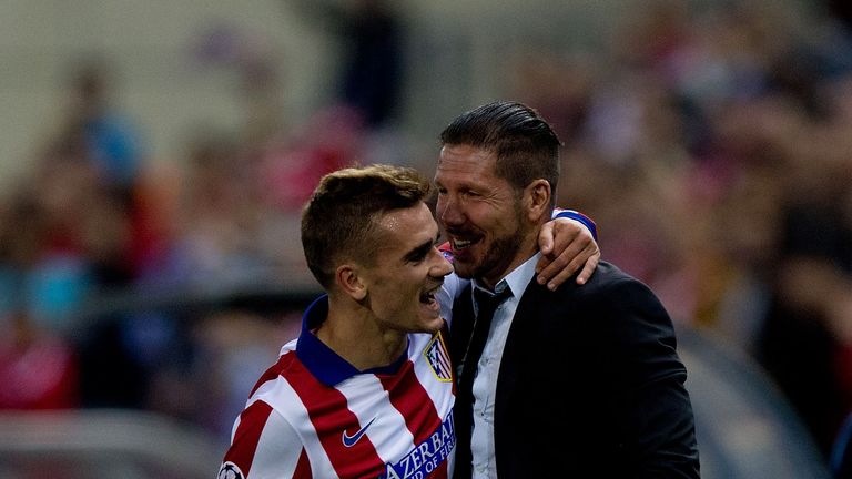 Antoine Griezmann credits Diego Simeone for his terrific form in 2016