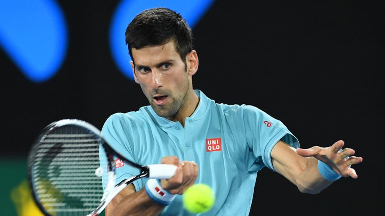 Reigning champion Djokovic crushed Verdasco