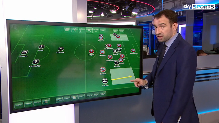 Newcastle right-back DeAndre Yedlin could find space to exploit on Aston Villa's left flank, according to Danny Higginbotham