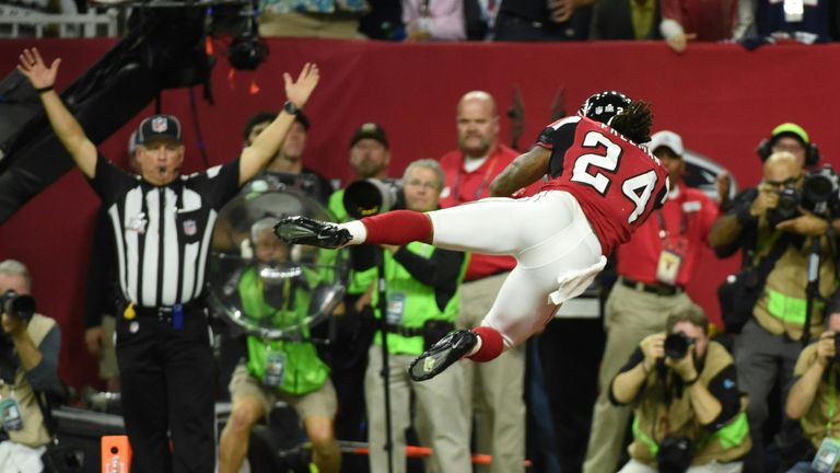 Devonta Freeman opened the scoring with a five-yard touchdown run