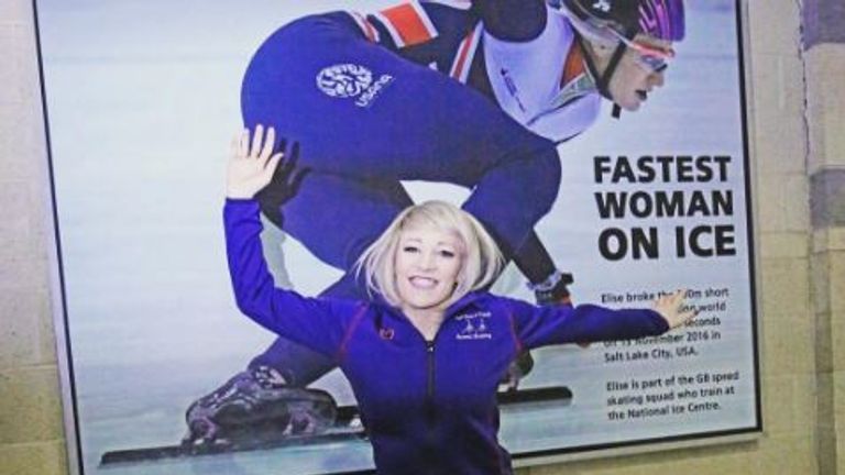 There have been plenty of headlines thanks to Elise's efforts on the ice
