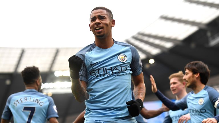 Gabriel Jesus has starred for Manchester City since January