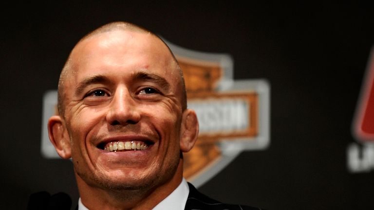 St-Pierre's return to UFC was confirmed in February