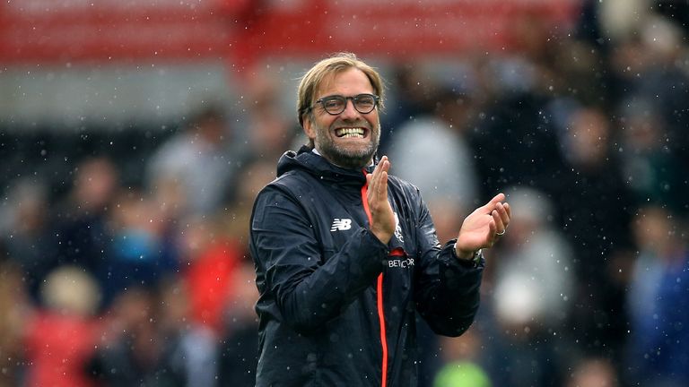 Liverpool manager Jurgen Klopp is not on the Barcelona managerial shortlist