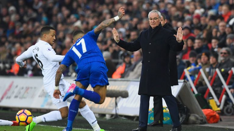Claudio Ranieri's side face a relegation battle