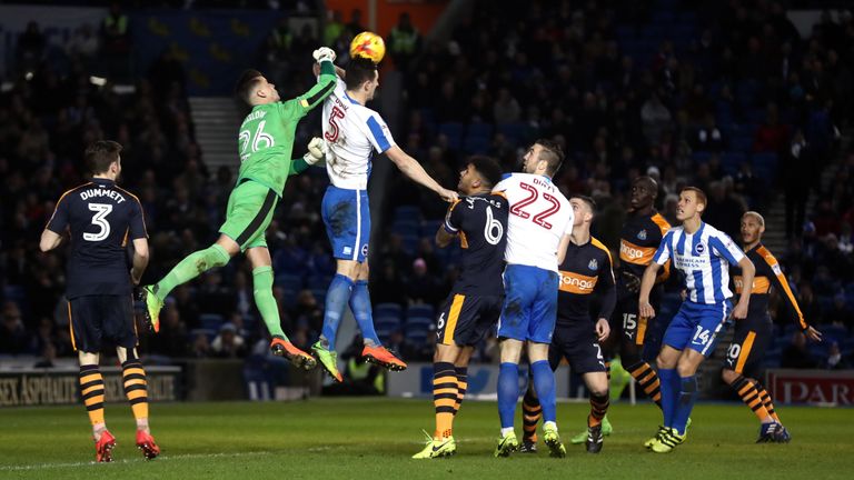Newcastle did the double over Brighton in the Championship last season, including a dramatic late win at the AMEX