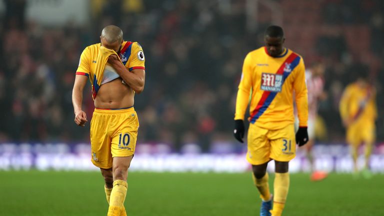 Crystal Palace have won just one of their past 11 Premier League matches