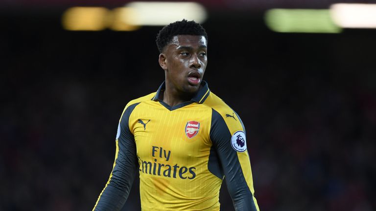 Alex Iwobi has come through the Arsenal academy