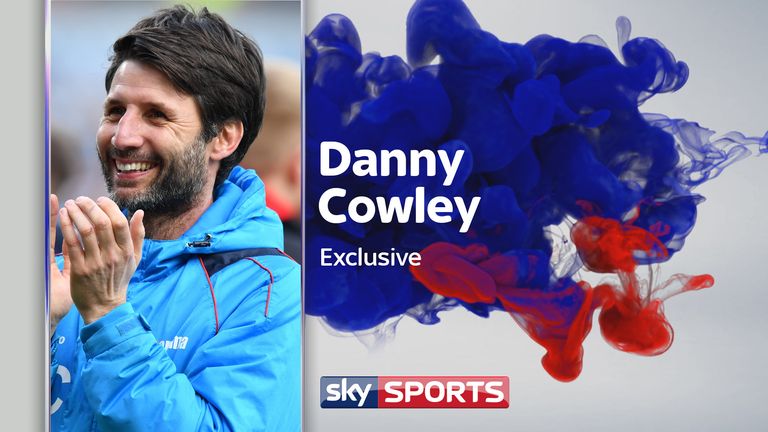 Lincoln City manager Danny Cowley takes his non-league side to Arsenal in the FA Cup on Saturday