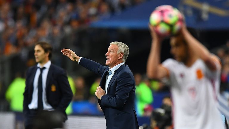 Didier Deschamps may make a number of changes to France's starting lineup