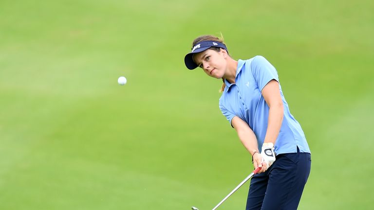Georgia Hall finished joint-third in China