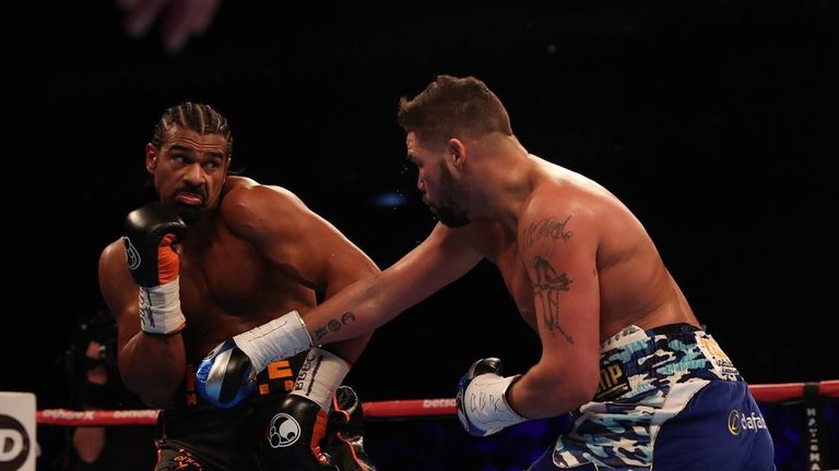 Tony Bellew stopped David Haye in the eleventh round of their March showdown