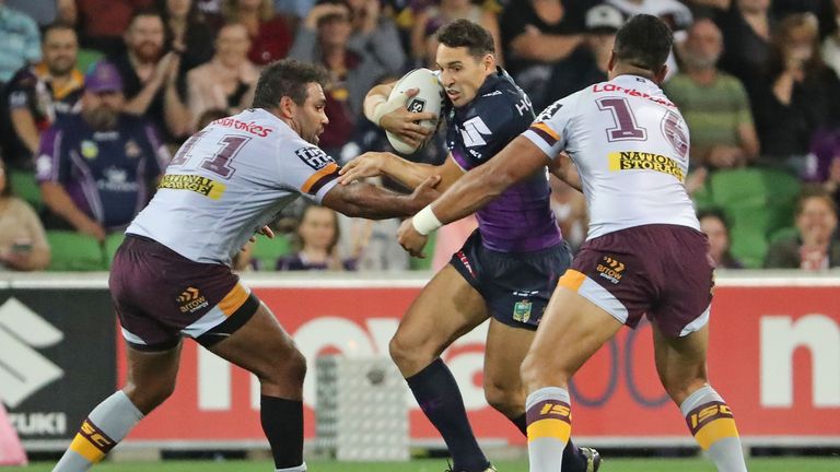 Slater made 139 metres from 17 carries in a 52-minute display