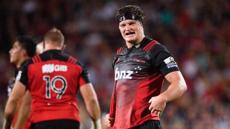 Crusaders lock Scott Barrett