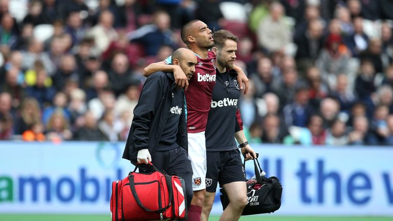 Winston Reid will be out for 10 weeks after undergoing knee surgery