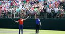 WATCH: Willett's ball-skimming