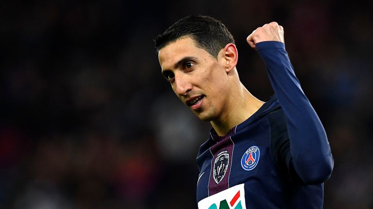 Angel Di Maria might be set to leave PSG