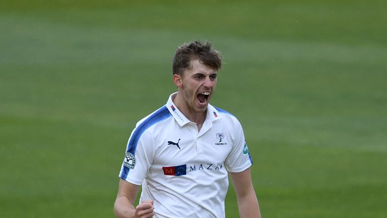 Ben Coad took four wickets for Yorkshire in Nottinghamshire's first innings