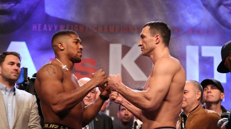 Tyson will be watching the Joshua-Klitschko fight in America