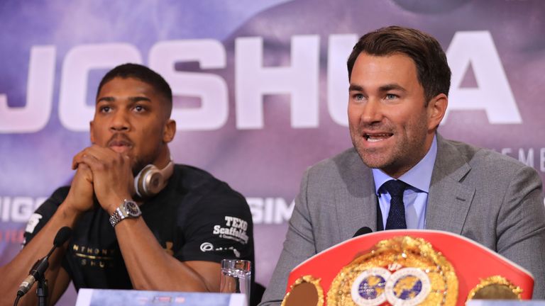 Eddie Hearn is promoting Miller as Matchroom Boxing enters the American market 