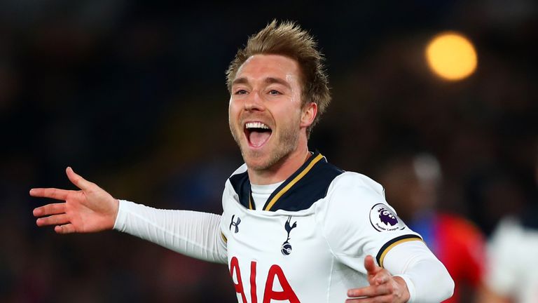 Christian Eriksen has been a key player for Spurs this season
