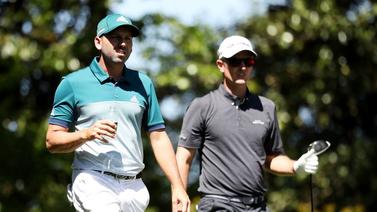 Sergio Garcia edged out Justin Rose to win his first major at the 74th attempt
