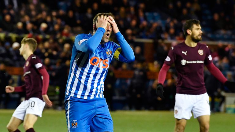 Kris Boyd went close on two occasions during the second half