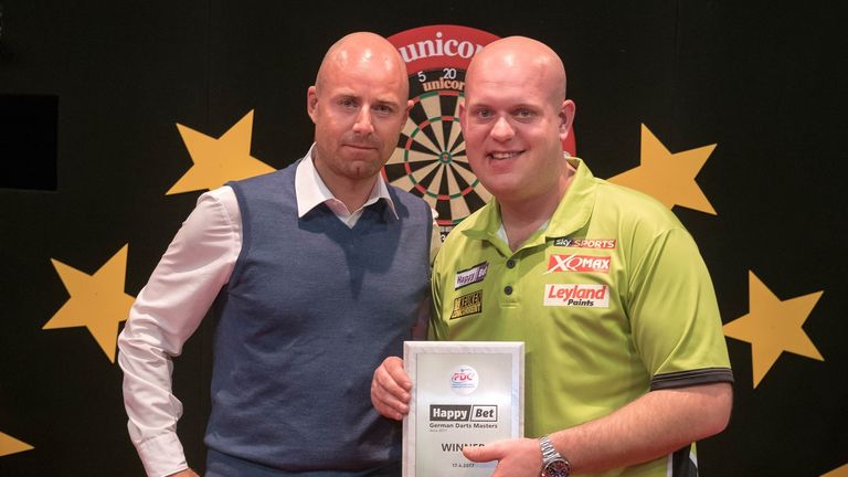Michael van Gerwen proved peerless in another weekend of darting dominance in Germany