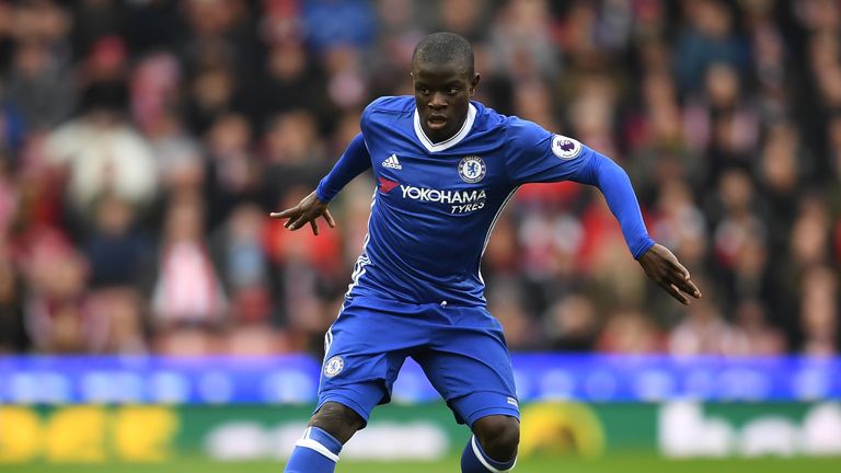 N'Golo Kante is a doubt for Chelsea's match against Middlesbrough