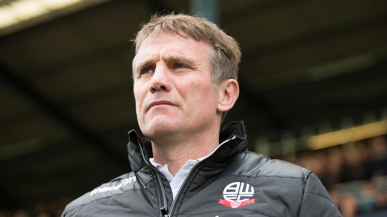Bolton boss Phil Parkinson