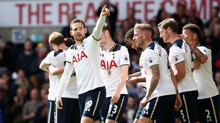 Vincent Janssen finished the season with six goals for Tottenham