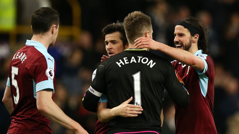 Tom Heaton has had a fine season with Burnley