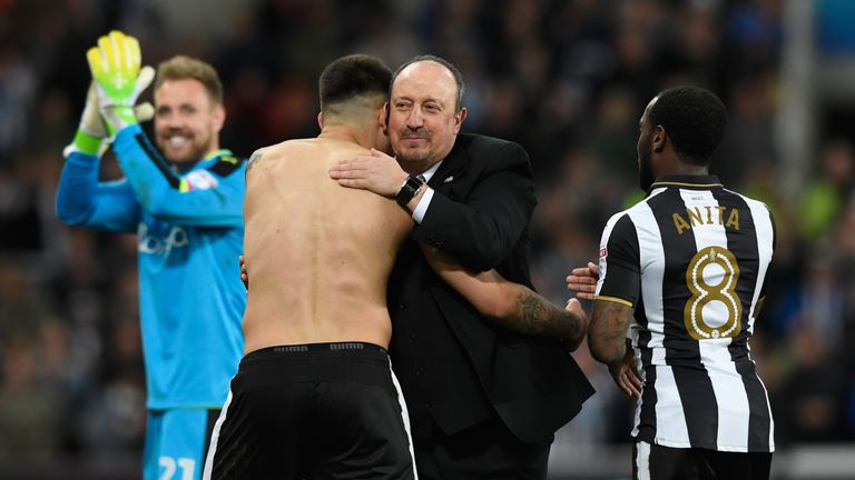 Rafa Benitez guided Newcastle back into the Premier League at the first time of asking