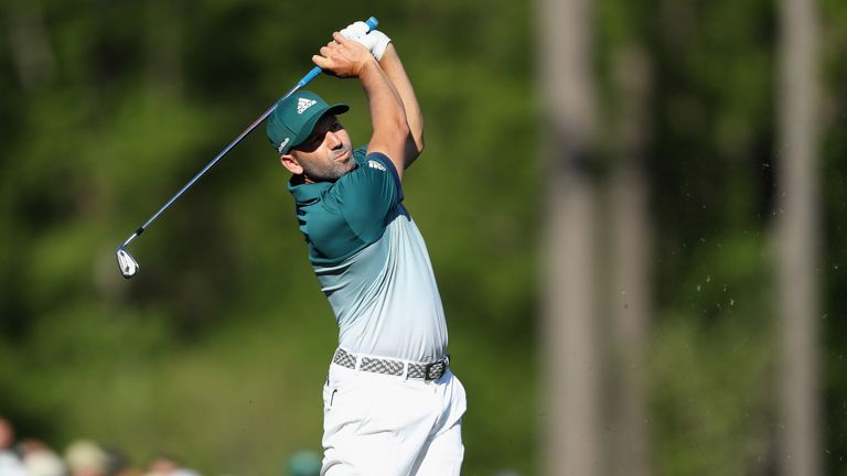 Sergio Garcia got off to a bright start before struggling after the turn