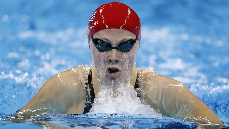Siobhan-Marie O'Connor was disqualified in the 200m IM final