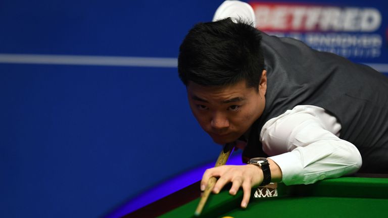 Ding wrapped up victory with an ice-cool 117 break