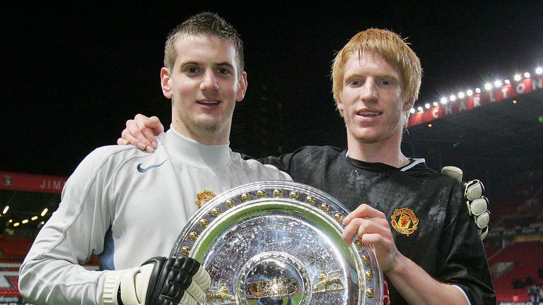 Goalkeeper Heaton was at United for 13 years