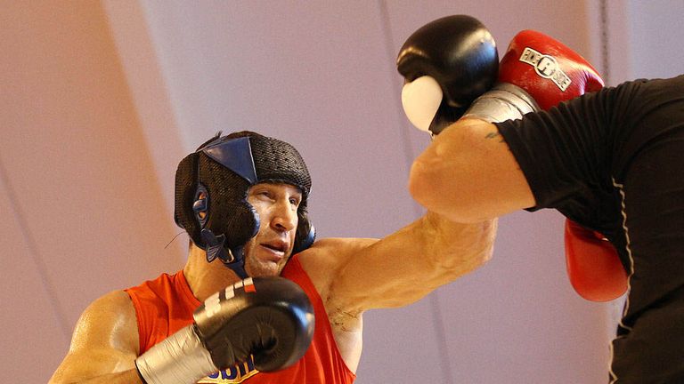 Wladimir Klitschko gave "110 per cent" in sparring, says Deontay Wilder