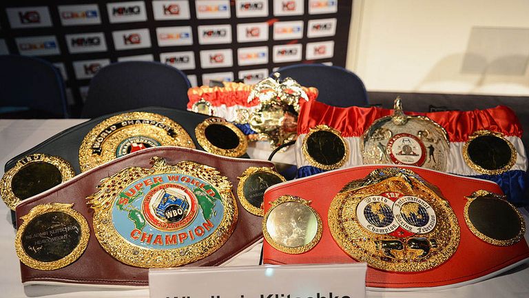 Klitschko's belt collection was an inspiration to Deontay Wilder