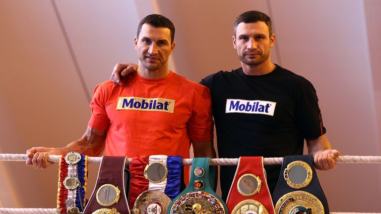 Vitali Klitschko hopes his younger brother Wladimir can regain two world titles with a victory over Anthony Joshua