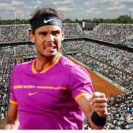 Rafael Nadal has been almost perfect on clay this season