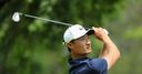 WATCH: Li's splashing par